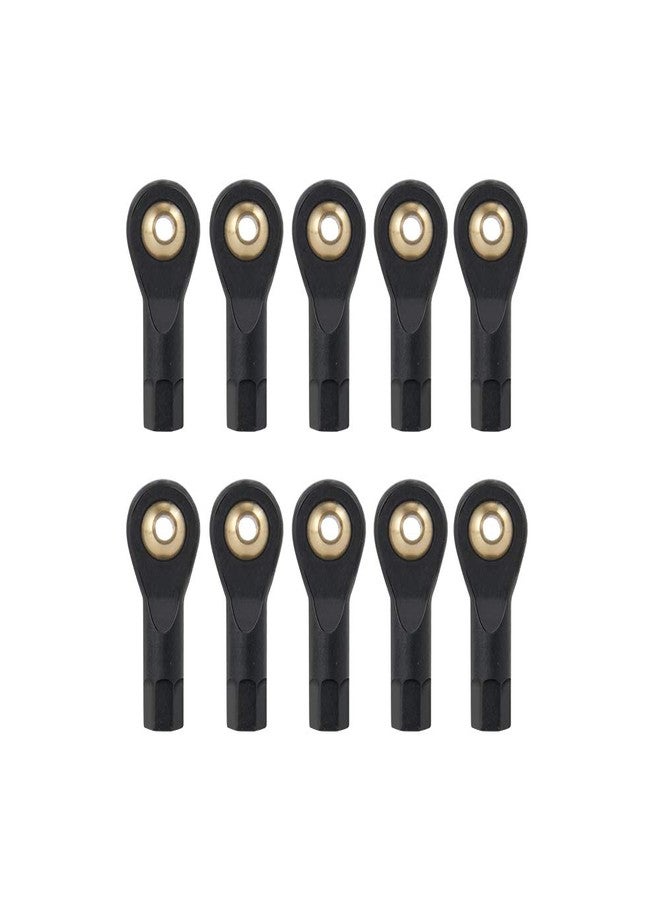 QUE-T 10pcs Ball Head Holder Tie Rod End M2 Ball Joint Linkage for RC Hobby Model Car Truck Boat (19mm) - Image 1